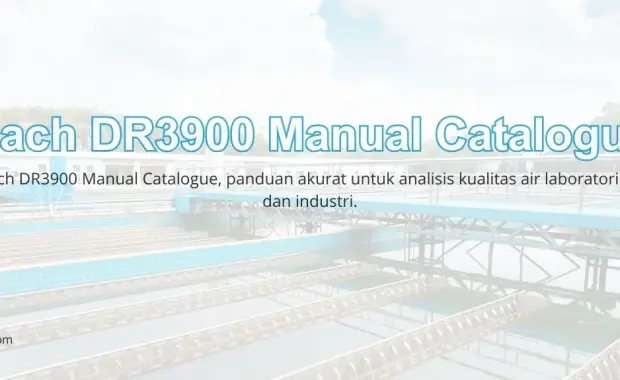 Hach DR3900 Manual Catalogue